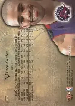 Back of Vince Carter