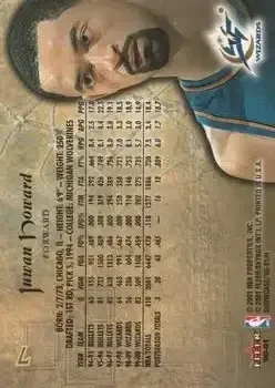 Back of Juwan Howard