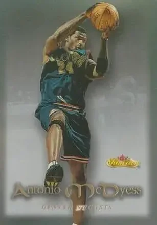 2000-01 Fleer Showcase #17 - Antonio McDyess - Denver Nuggets