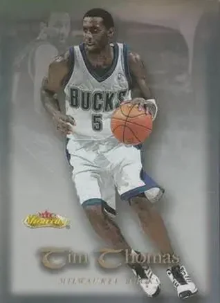 2000-01 Fleer Showcase #18 - Tim Thomas - Milwaukee Bucks