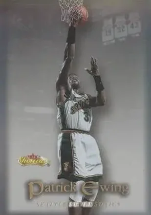 2000-01 Fleer Showcase #27 - Patrick Ewing - Seattle SuperSonics