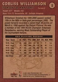 Back of Corliss Williamson