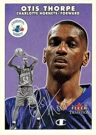2000-01 Fleer Tradition #15 - Otis Thorpe - Charlotte Hornets