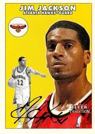 2000-01 Fleer Tradition #18 - Jim Jackson - Atlanta Hawks