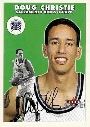 2000-01 Fleer Tradition #20 - Doug Christie - Sacramento Kings