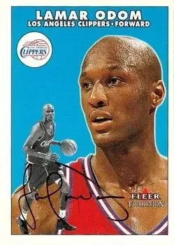 2000-01 Fleer Tradition Glossy #1 Lamar Odom