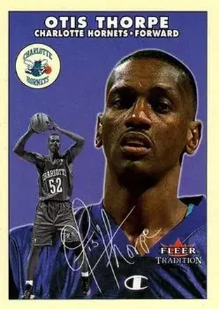 2000-01 Fleer Tradition Glossy #15 - Otis Thorpe - Charlotte Hornets