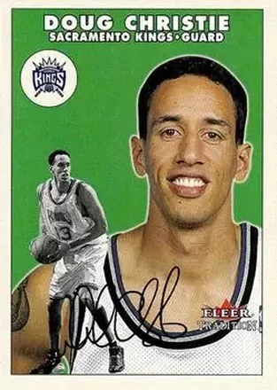 2000-01 Fleer Tradition Glossy #20 - Doug Christie - Sacramento Kings