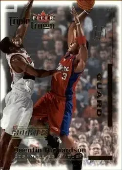 2000-01 Fleer Triple Crown #1 Quentin Richardson
