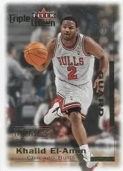2000-01 Fleer Triple Crown #2 Khalid El-Amin