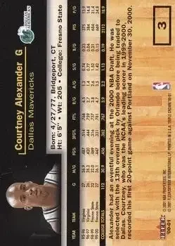 Back of Courtney Alexander