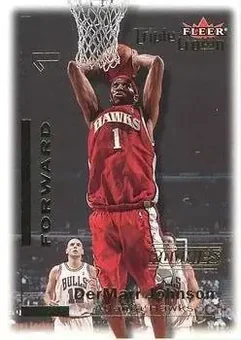 2000-01 Fleer Triple Crown #5 - DerMarr Johnson - Atlanta Hawks