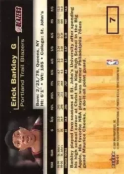Back of Erick Barkley