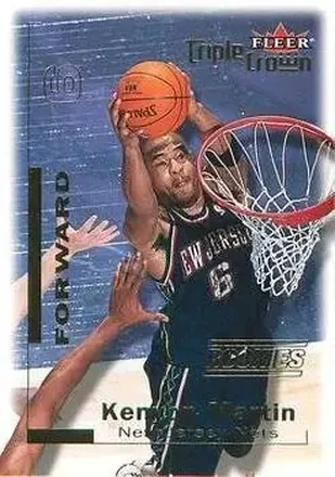 2000-01 Fleer Triple Crown #25 - Kenyon Martin - New Jersey Nets