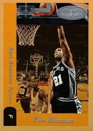 2000-01 Hoops Hot Prospects #5 Tim Duncan