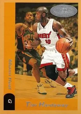 2000-01 Hoops Hot Prospects #9 - Tim Hardaway - Miami Heat