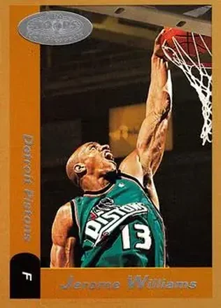 2000-01 Hoops Hot Prospects #14 - Jerome Williams - Detroit Pistons