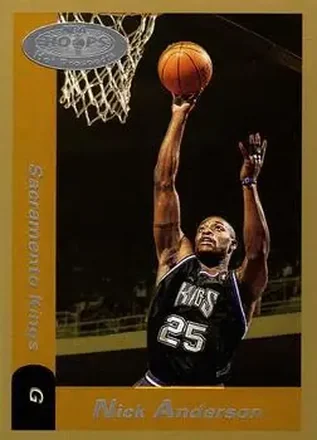 2000-01 Hoops Hot Prospects #23 - Nick Anderson - Sacramento Kings