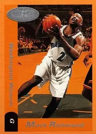 2000-01 Hoops Hot Prospects #28 - Mitch Richmond - Washington Wizards