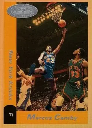 2000-01 Hoops Hot Prospects #29 - Marcus Camby - New York Knicks
