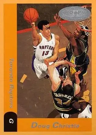 2000-01 Hoops Hot Prospects #34 - Doug Christie - Toronto Raptors