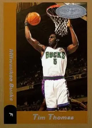 2000-01 Hoops Hot Prospects #36 - Tim Thomas - Milwaukee Bucks