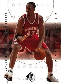 2000-01 SP Authentic #3 Lorenzen Wright