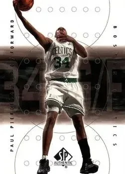 2000-01 SP Authentic #4 Paul Pierce