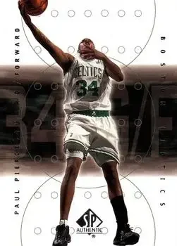 2000-01 SP Authentic #4 Paul Pierce