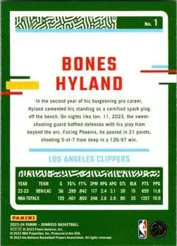 Back of Bones Hyland