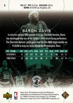 Back of Baron Davis