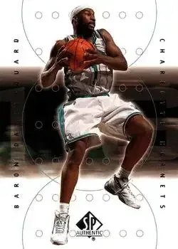 2000-01 SP Authentic #8 Baron Davis