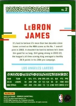 Back of LeBron James