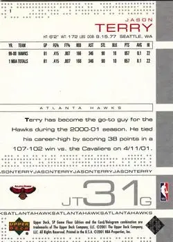 Back of Jason Terry