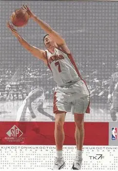 2000-01 SP Game Floor #2 Toni Kukoc