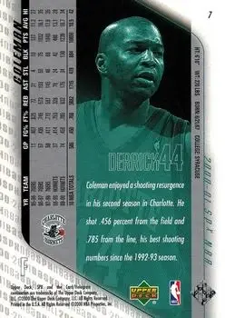 Back of Derrick Coleman