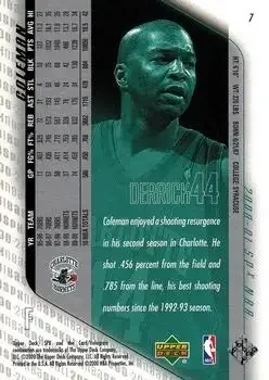 Back of Derrick Coleman