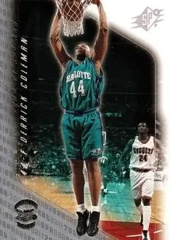 2000-01 SPx #7 - Derrick Coleman - Charlotte Hornets
