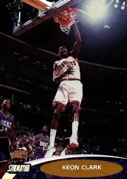 2000-01 Stadium Club #6 Keon Clark