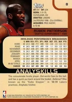 Back of Ruben Patterson