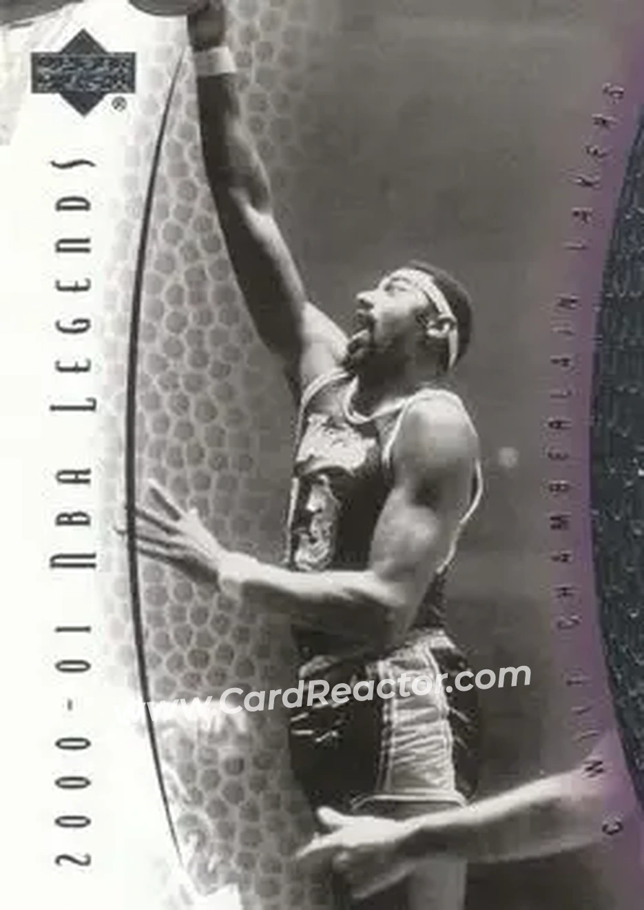 2000-01 Upper Deck Legends #2 - Wilt Chamberlain - Los Angeles Lakers