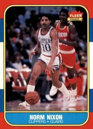 1986-87 Fleer #80 - Norm Nixon
