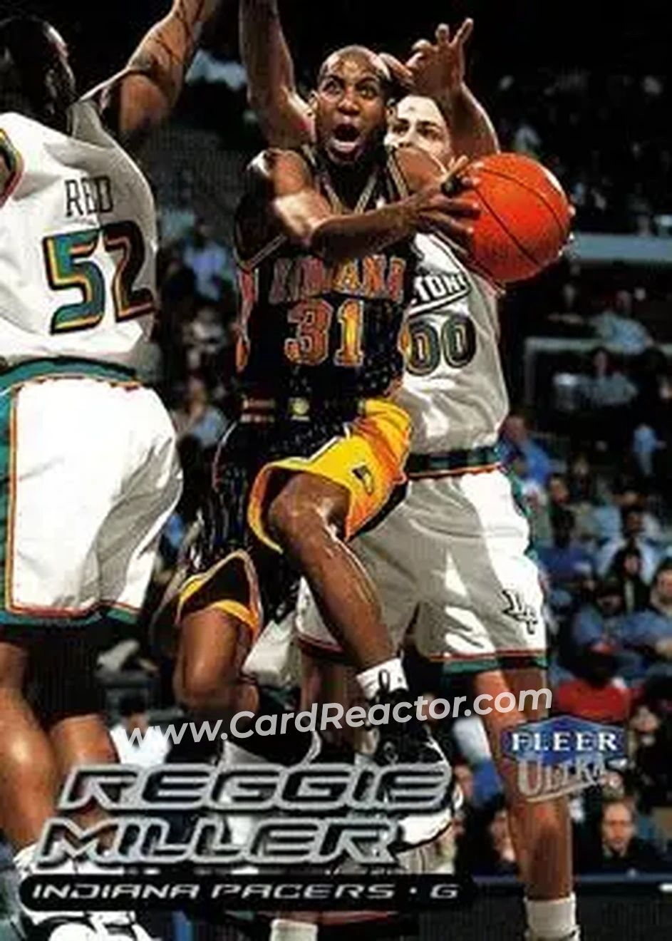 1999-00 Ultra #34 - Reggie Miller - Indiana Pacers