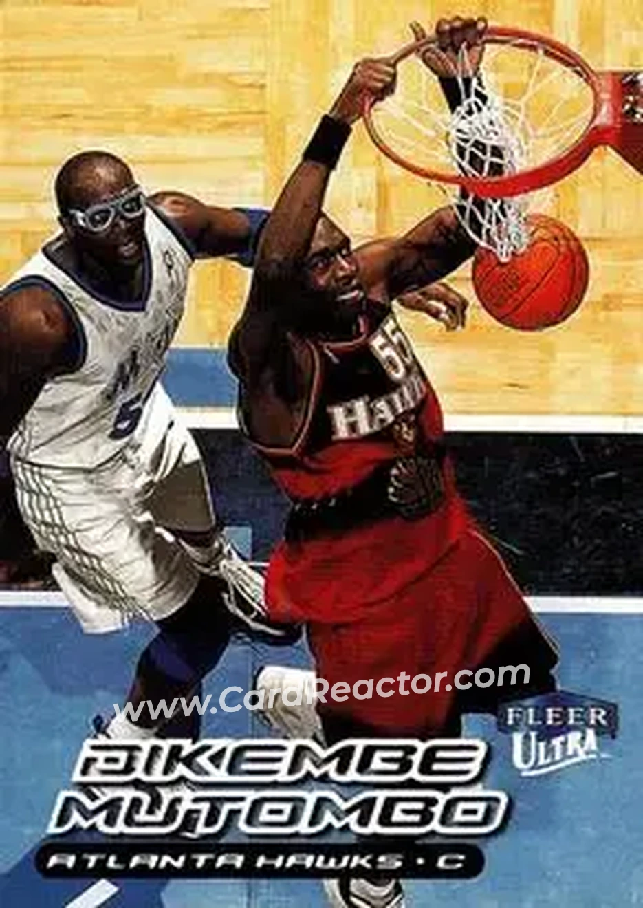 1999-00 Ultra #84 - Dikembe Mutombo - Atlanta Hawks