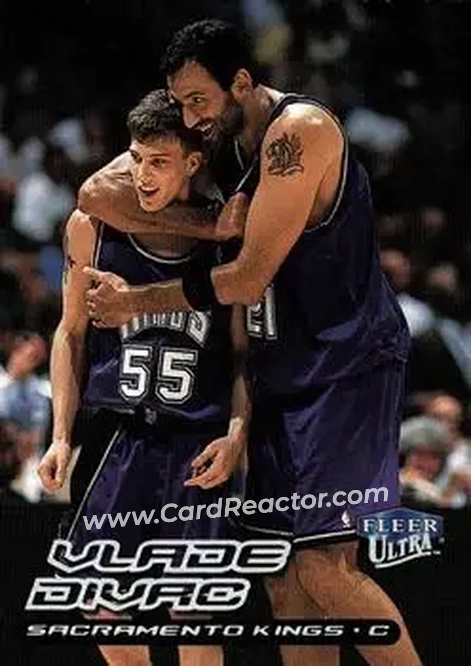 1999-00 Ultra #96 - Vlade Divac - Sacramento Kings