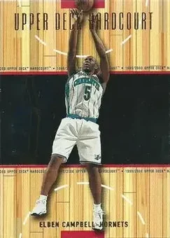 1999-00 Upper Deck Hardcourt #6 - Elden Campbell - Charlotte Hornets