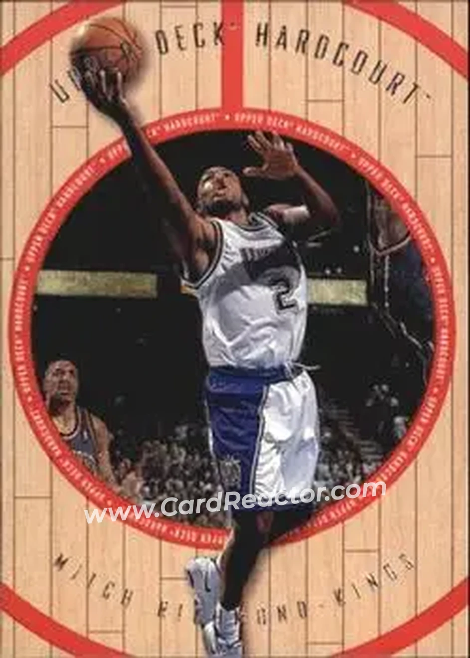 1998 Upper Deck Hardcourt #33 - Mitch Richmond - Washington Wizards
