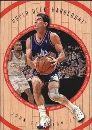 1998 Upper Deck Hardcourt #36 - John Stockton - Utah Jazz