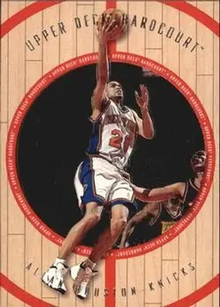 1998 Upper Deck Hardcourt #37 - Allan Houston - New York Knicks