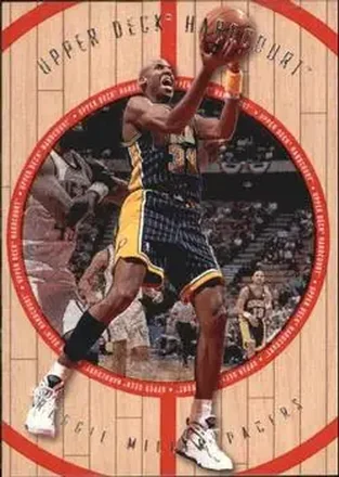 1998 Upper Deck Hardcourt #51 - Reggie Miller - Indiana Pacers